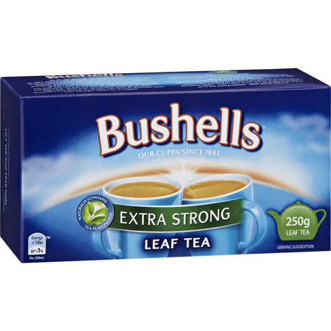 Bushells Extra Strong Leaf Tea 250g