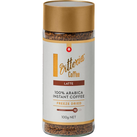 Vittoria Freeze Dried Instant Coffee Latte 100g