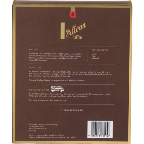 Vittoria Italian Nespresso Compatible Coffee Capsules Pack 20