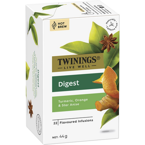 Twinings Live Well Digest Tea Bags 22 Pack