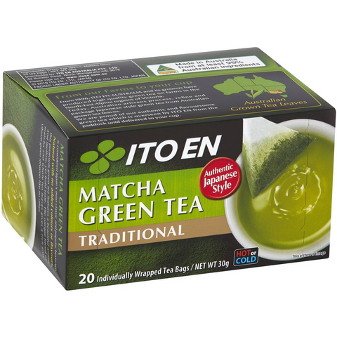 Ito En Matcha Green Tea Traditional 20 Pack