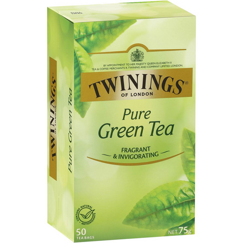 Twinings Pure Green Tea Bags 50 Pack