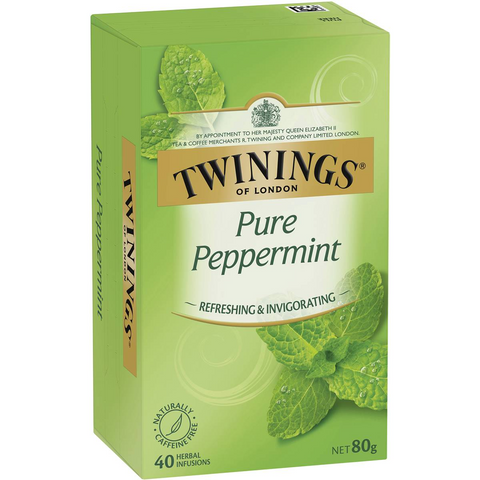 Twinings Pure Peppermint Tea Bags 40 Pack