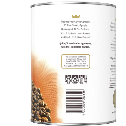 International Roast Instant Coffee 500g