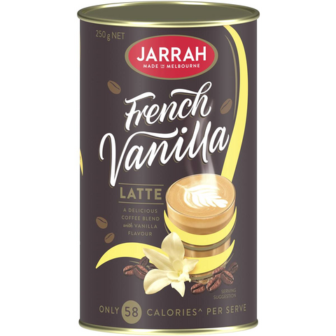 Jarrah French Vanilla Latte Instant Coffee 250g