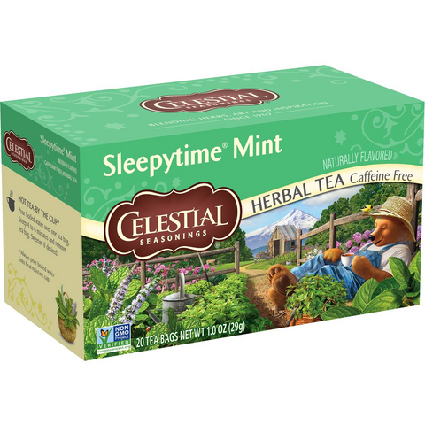 Celestial Seasonings Sleepytime Mint Tea Bags 20 Pack