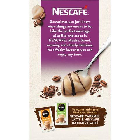 Nescafe Mocha Coffee Sachets 10 Pack