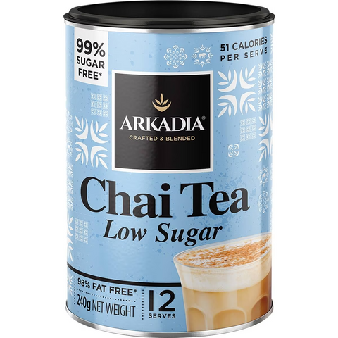 Arkadia Chai Tea Low Sugar 240g