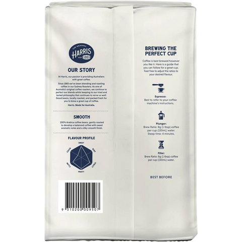 Harris Coffee Ground Smooth 1kg