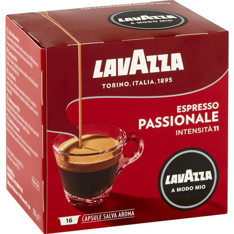 Lavazza Passionale A Modo Mio Coffee Pods 16 Pack