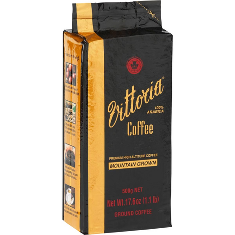 Vittoria Mountain Grown Ground Coffee 500g