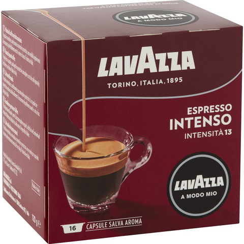 Lavazza Intenso A Modo Mio Coffee Pods 16 Pack