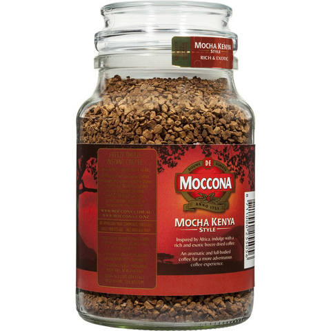 Moccona Freeze Dried Instant Coffee Mocha Kenya Style 200g