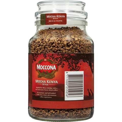 Moccona Freeze Dried Instant Coffee Mocha Kenya Style 200g