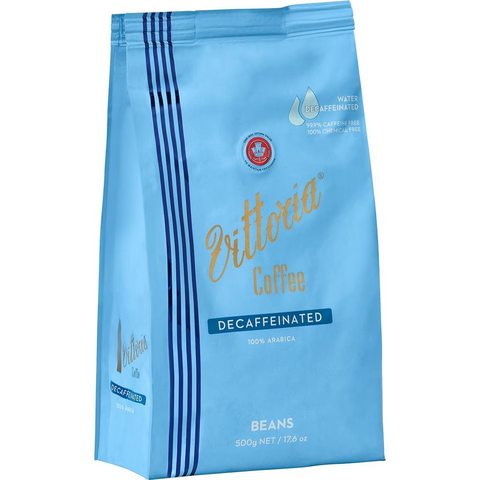 Vittoria Coffee Decaffeinated Coffee Beans 500g