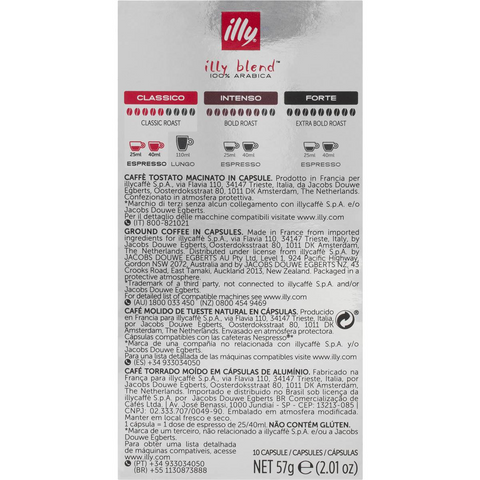 Illy Classico Espresso Capsules 10 Pack