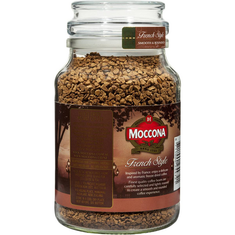 Moccona Freeze Dried Instant Coffee French Style 200g