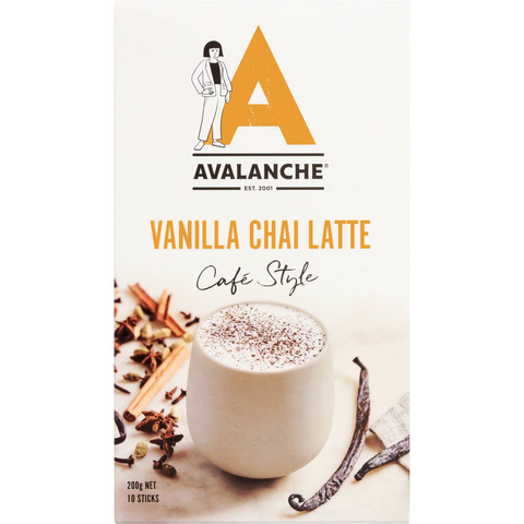 Avalanche Vanilla Chai Latte 10 Pack