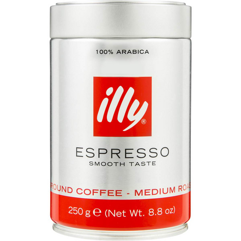 Illy Ground Coffee Espresso 250g