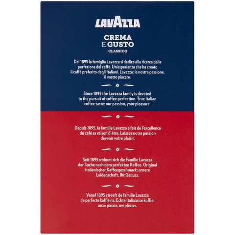 Lavazza Crema E Gusto Ground Coffee 1kg