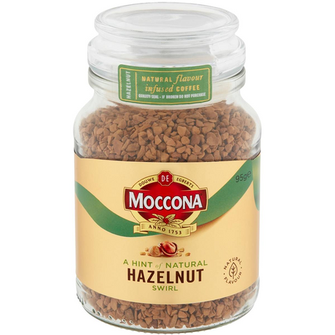 Moccona Freeze Dried Instant Coffee Hazelnut 95g