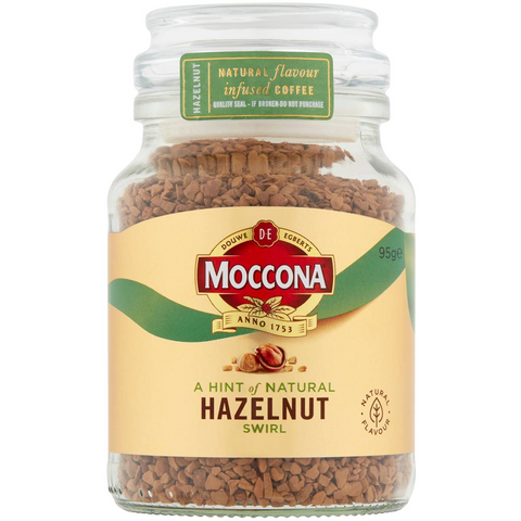 Moccona Freeze Dried Instant Coffee Hazelnut 95g