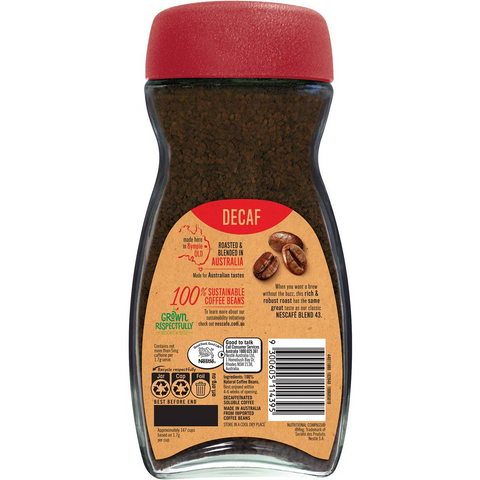 Nescafe Blend 43 Decaffeinated Instant Coffee 250g