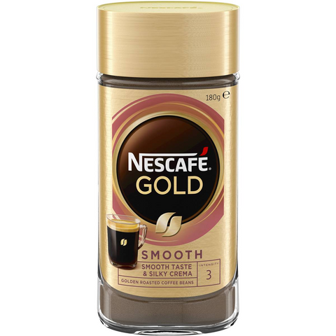 Nescafe Gold Smooth Soluble Instant Coffee 180g