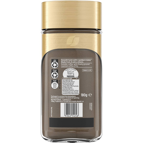 Nescafe Gold Smooth Soluble Instant Coffee 180g