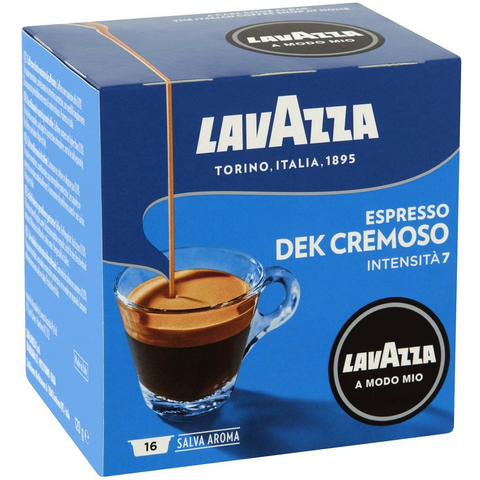 Lavazza Dek Decaffeinated A Modo Mio Coffee Pods 16 Pack