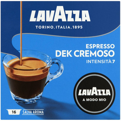 Lavazza Dek Decaffeinated A Modo Mio Coffee Pods 16 Pack