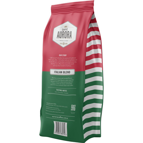 Caffe Aurora Italian Blend Coffee Beans 1kg