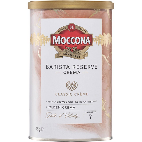 Moccona Barista Reserve Classic Creme Instant Coffee 95g