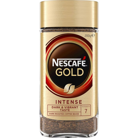 Nescafe Gold Intense Soluble Instant Coffee 200g