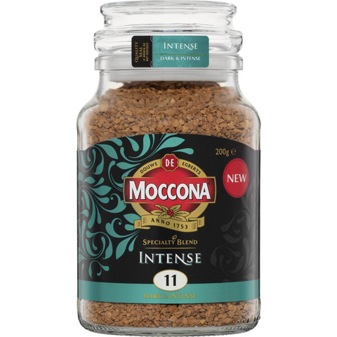 Moccona Dark & Intense Dried Coffee 200g