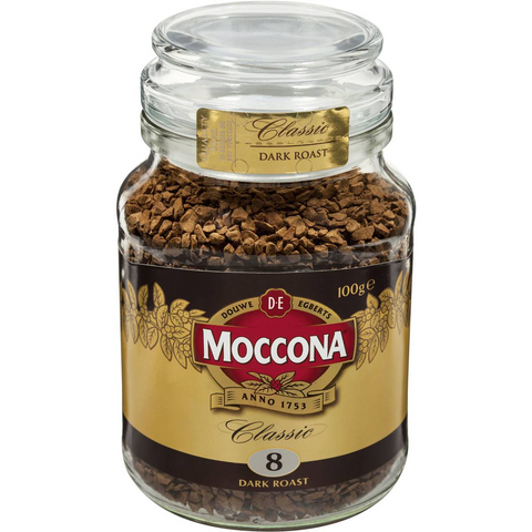 Moccona Freeze Dried Instant Coffee Classic Dark Roast 100g