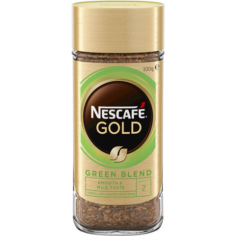 Nescafe Gold Green Blend Soluble Instant Coffee 100g