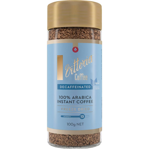 Vittoria Freeze Dried Decaffeinated Instant Coffee 100g