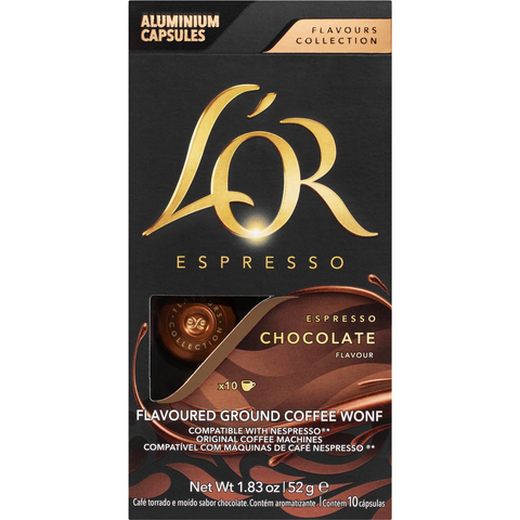 L'or Espresso Chocolate Capsules 10 Pack