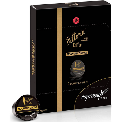 Espressotoria Espressotoria Mountain Grown Coffee Capsules 12 Pack