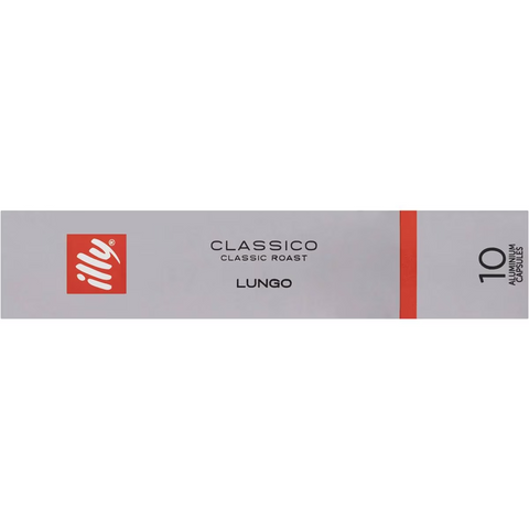 Illy Coffee Capsules Lungo Classico 10 Pack