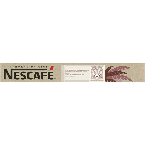 Nescafe Farmers Origins Colombia Decaffeinato Decaf Nespresso Approved Coffee Pods 10 Pack