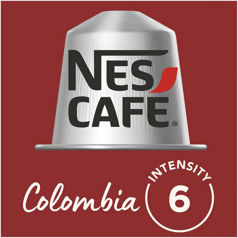 Nescafe Farmers Origins Colombia Decaffeinato Decaf Nespresso Approved Coffee Pods 10 Pack