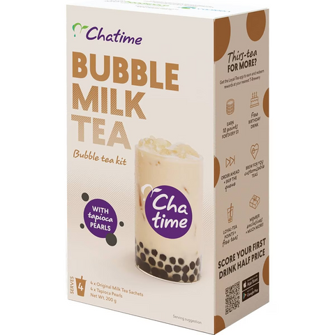 Chatime Bubble Milk Tea Kit 4 Pack