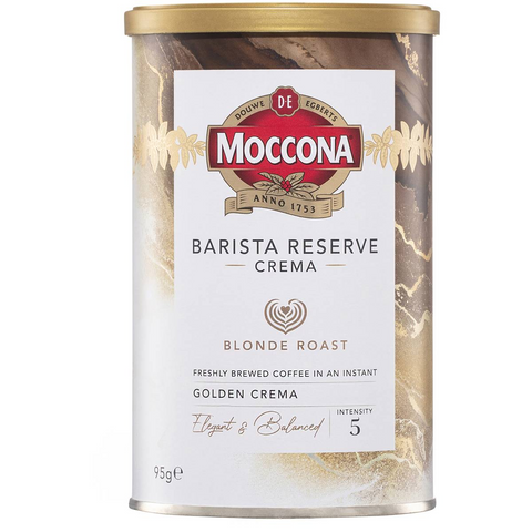 Moccona Barista Reserve Blonde Roast Instant Coffee 95g