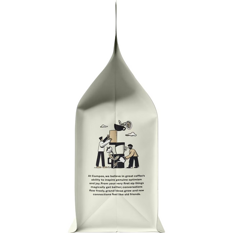 Campos Chapel St Coffee Beans Bright & Crisp Blend 500g