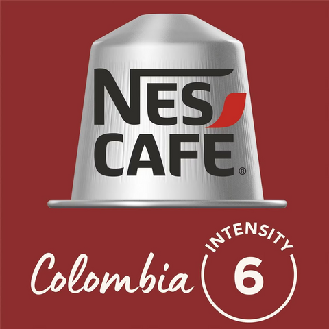 Nescafe Farmers Origins Colombia Caffeinato Nespresso Approved Coffee Pods 10 Pack