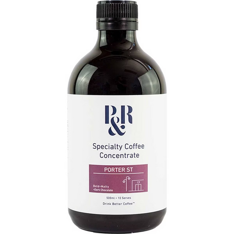 Pablo & Rusty Specialty Coffee Concentrate Porter St 500ml