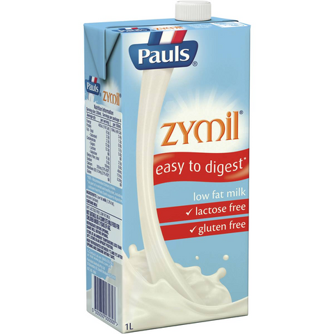 Pauls Zymil Lactose Free Low Fat Long Life Milk 1l