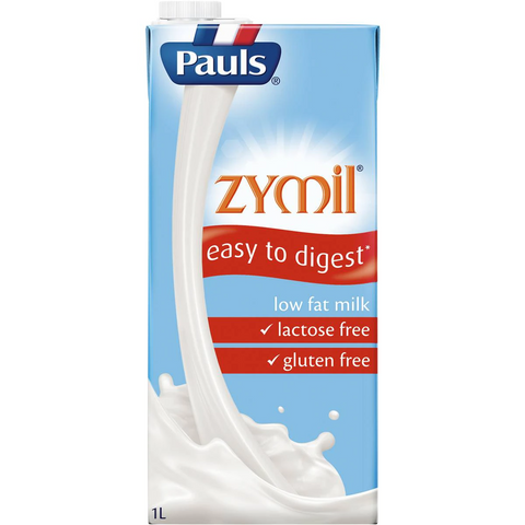 Pauls Zymil Lactose Free Low Fat Long Life Milk 1l